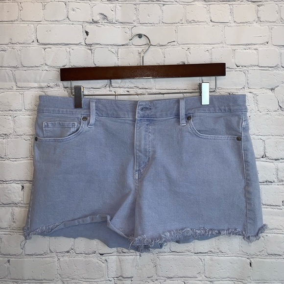LOFT Pants - LOFT Light Blue Jean shorts size 31 / 12